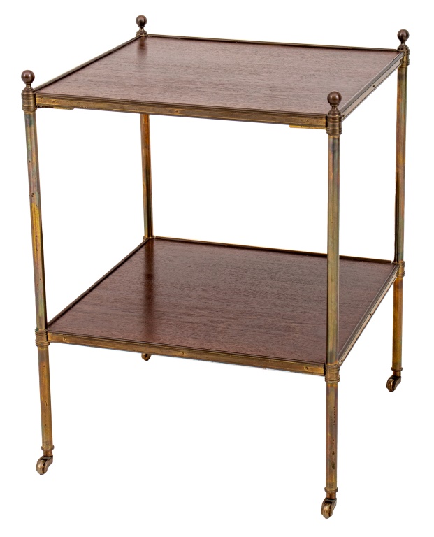 NEOCLASSICAL STYLE GILT METAL &