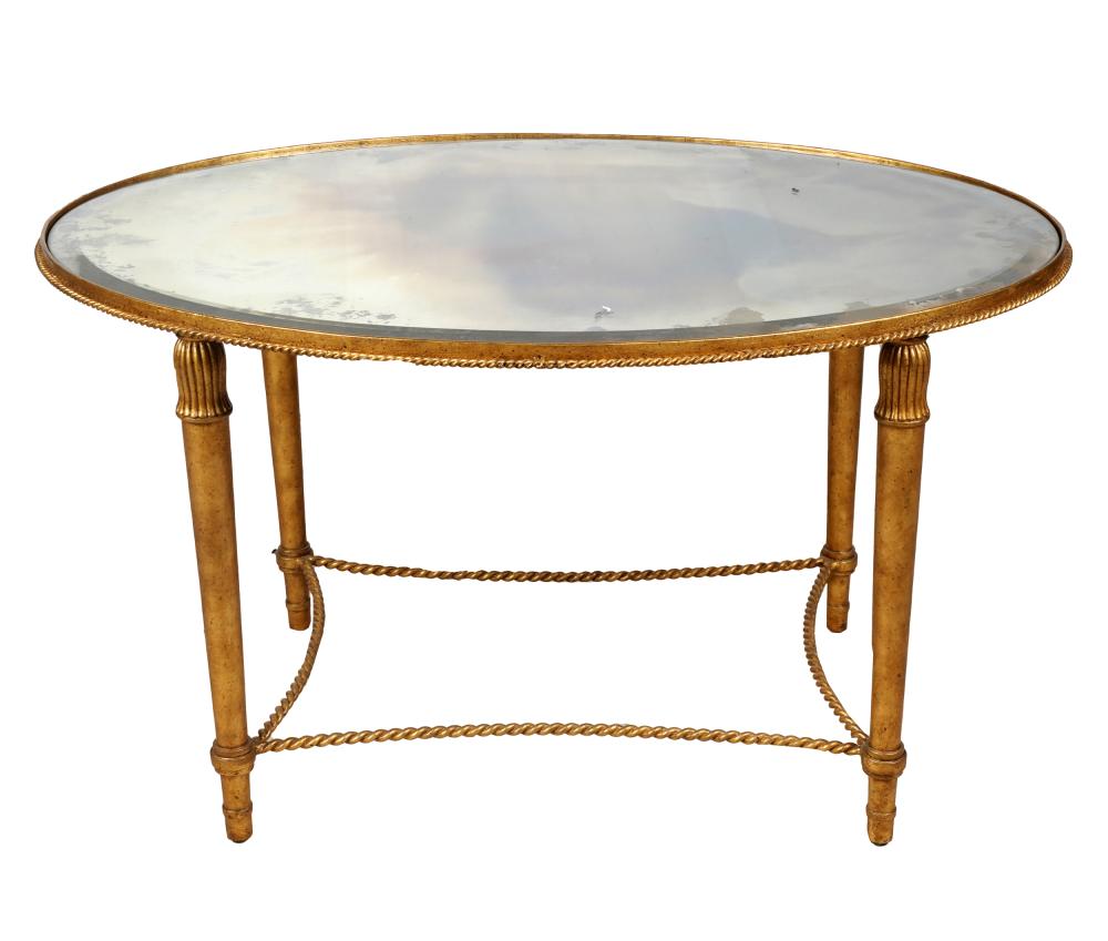 NEOCLASSICAL-STYLE GILT METAL