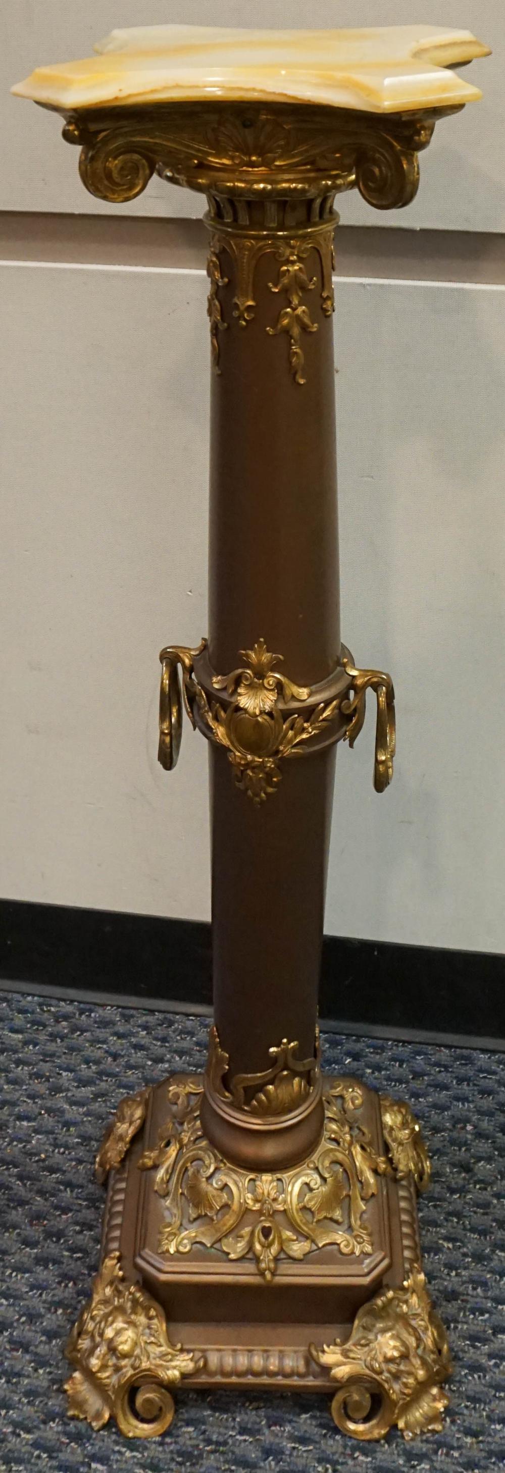 NEOCLASSICAL STYLE GILT METAL