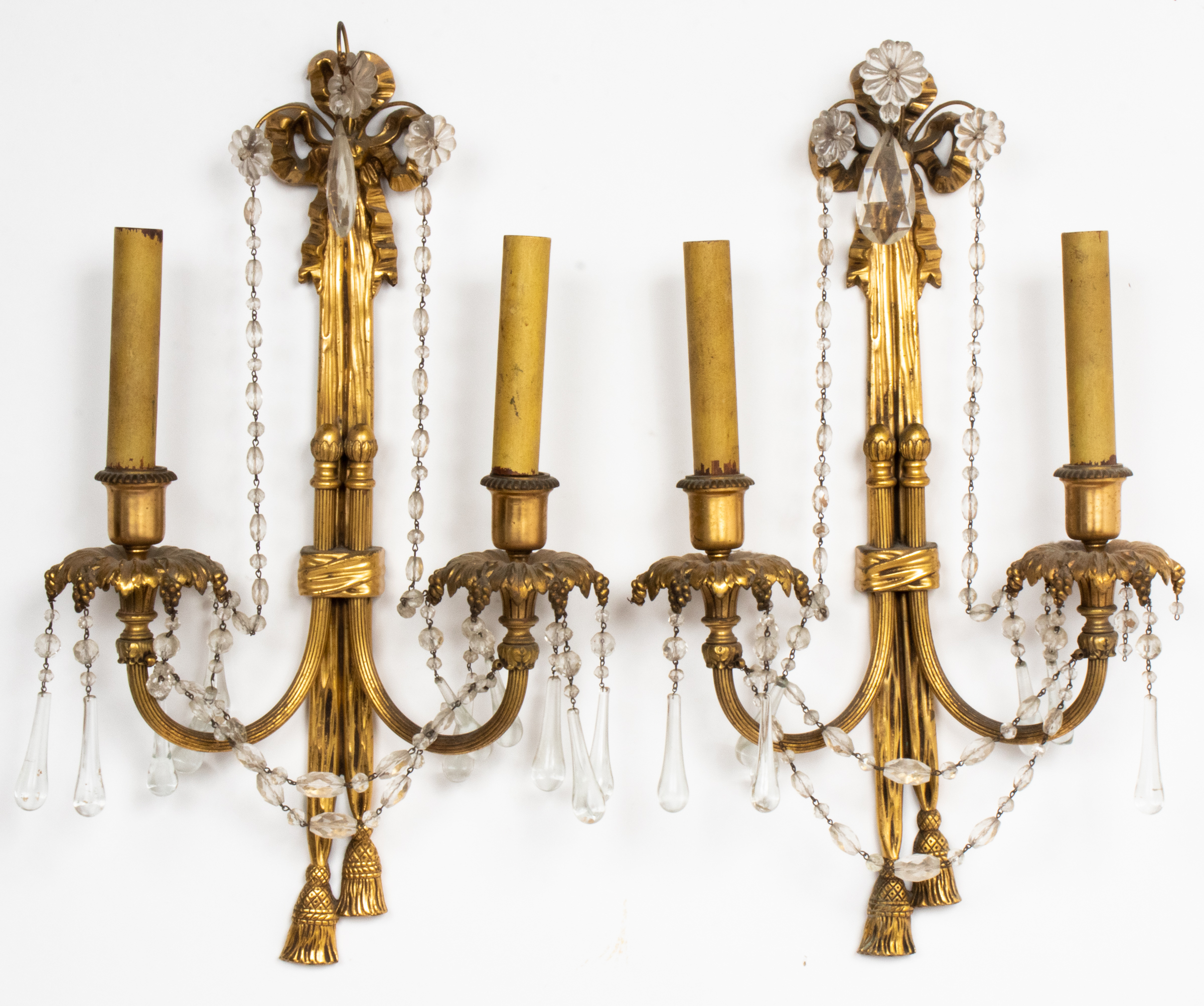NEOCLASSICAL STYLE GILT METAL