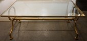 NEOCLASSICAL STYLE GILT STEEL