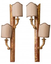NEOCLASSICAL STYLE GILT WOOD W