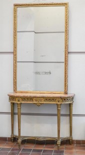 NEOCLASSICAL STYLE GILTWOOD AN