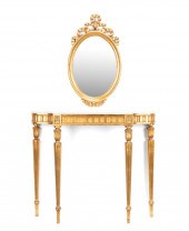NEOCLASSICAL STYLE GILTWOOD CO