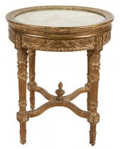 NEOCLASSICAL-STYLE GILTWOOD GU