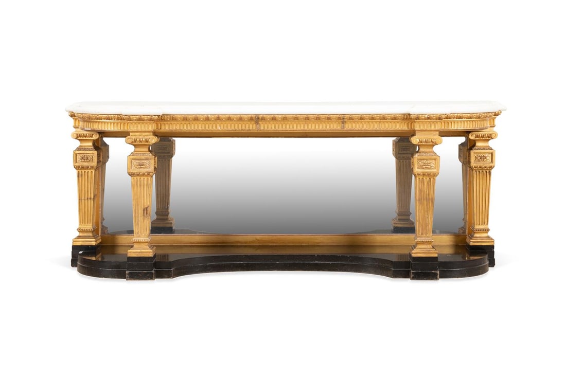 NEOCLASSICAL STYLE GILTWOOD PIER