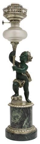 NEOCLASSICAL STYLE GREEN CHERUB