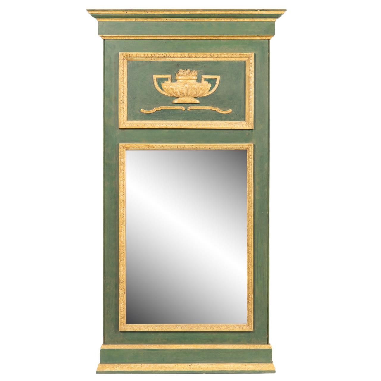 NEOCLASSICAL STYLE GREEN & CREAM