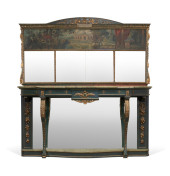 NEOCLASSICAL STYLE LARGE PAINT