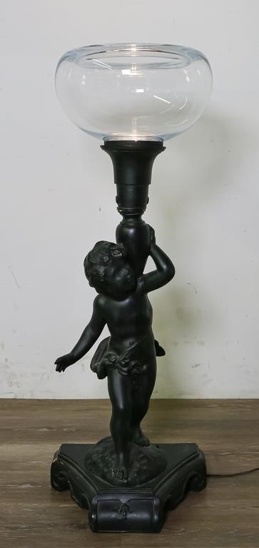 NEOCLASSICAL STYLE LIGHTED FISH