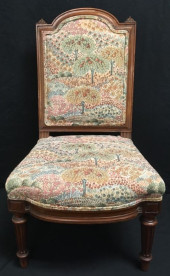 NEOCLASSICAL STYLE MAHOGANY CH