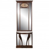 NEOCLASSICAL STYLE MAHOGANY PI