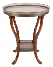 NEOCLASSICAL-STYLE MAHOGANY SI