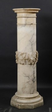 NEOCLASSICAL STYLE MARBLE COLU
