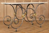 NEOCLASSICAL STYLE MARBLE TOP