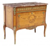 NEOCLASSICAL STYLE MARBLE-TOP