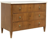 NEOCLASSICAL STYLE MARBLE-TOP