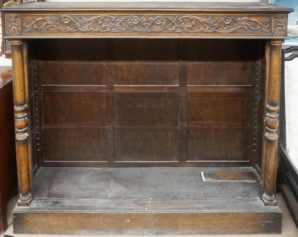 NEOCLASSICAL STYLE OAK OPEN