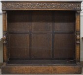 NEOCLASSICAL STYLE OAK OPEN BO