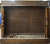 NEOCLASSICAL STYLE OAK OPEN BO