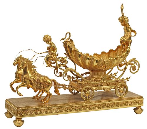NEOCLASSICAL STYLE ORMOLU FIGURAL