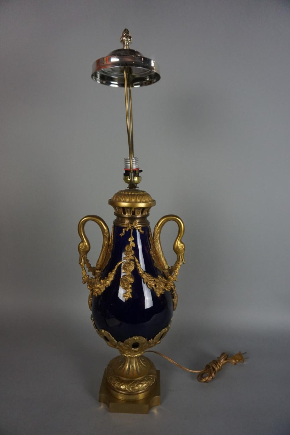 NEOCLASSICAL STYLE ORMOLU MOUNTED