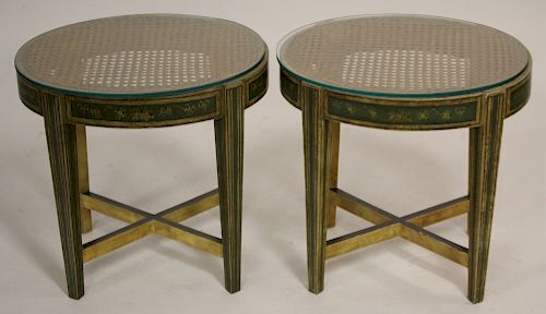 NEOCLASSICAL STYLE OVAL PAINT