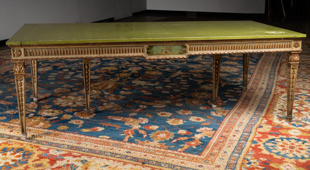 NEOCLASSICAL-STYLE PAINTED DINING