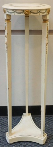 NEOCLASSICAL STYLE PAINTED TRI