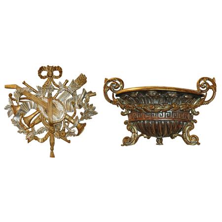 Neoclassical Style Painted Wood
