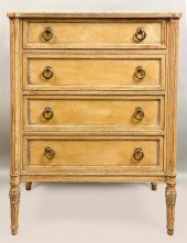 NEOCLASSICAL STYLE PARCEL-GILT