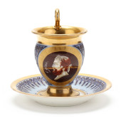 NEOCLASSICAL STYLE PARCEL GILT