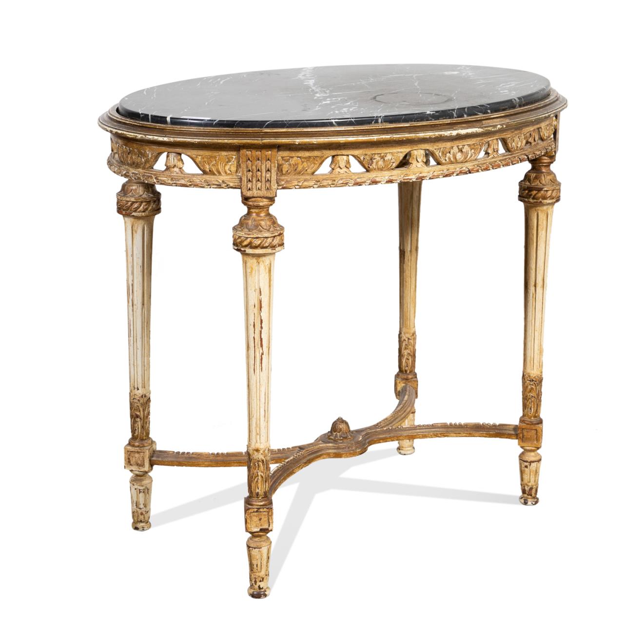 NEOCLASSICAL STYLE PARCEL GILT