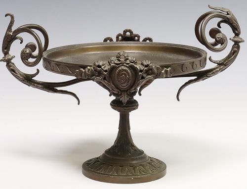 NEOCLASSICAL STYLE PATINATED BRONZE