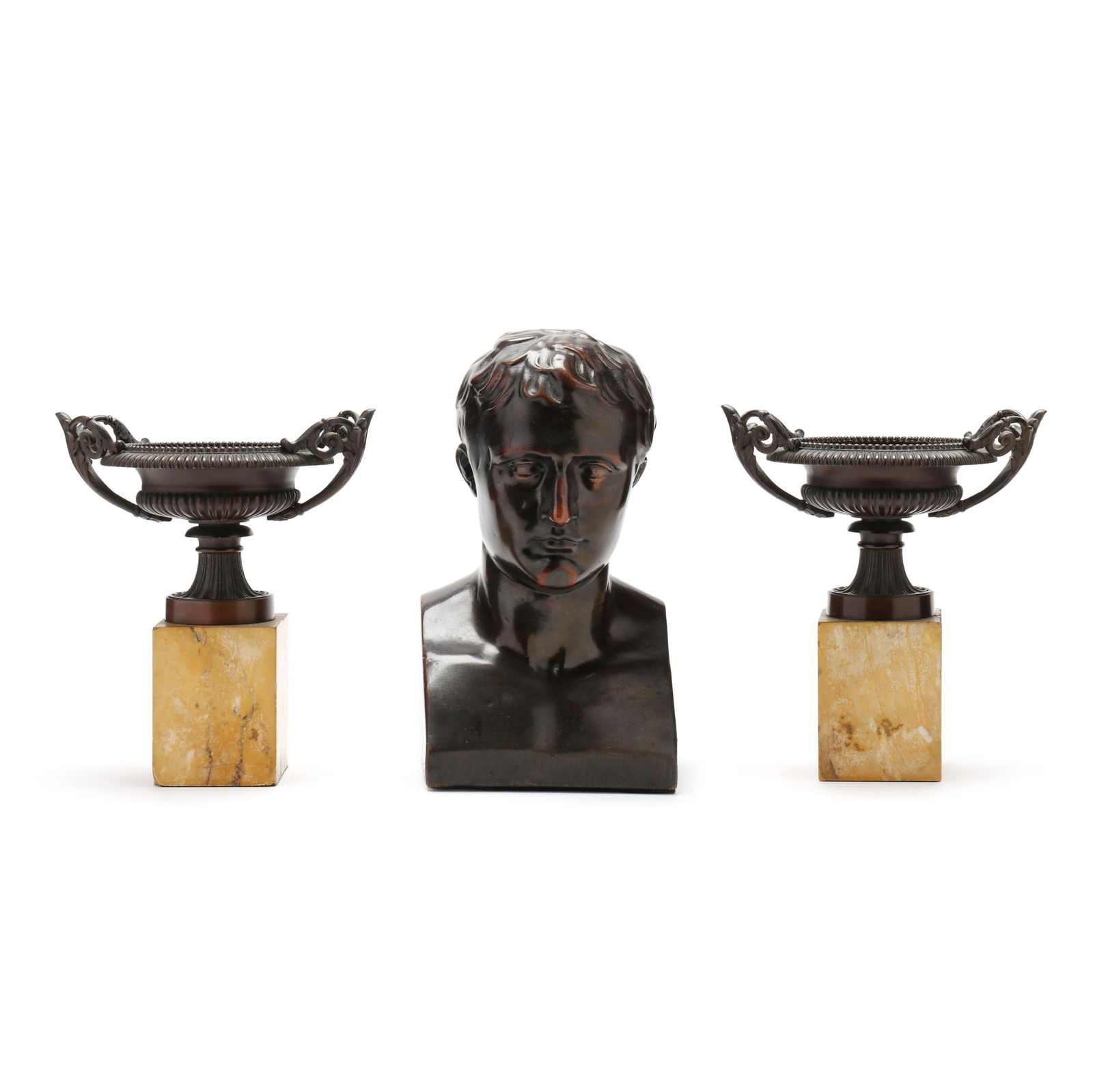 NEOCLASSICAL STYLE PATINATED URN