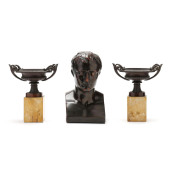 NEOCLASSICAL STYLE PATINATED U