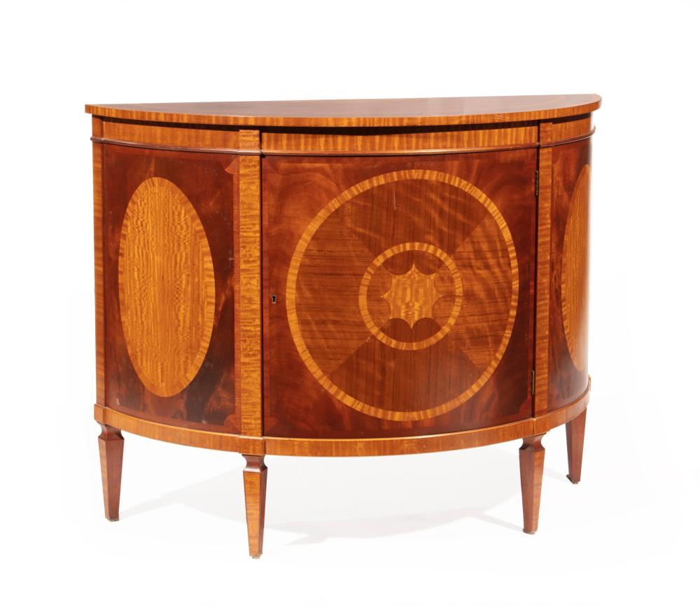 NEOCLASSICAL-STYLE SATINWOOD INLAID
