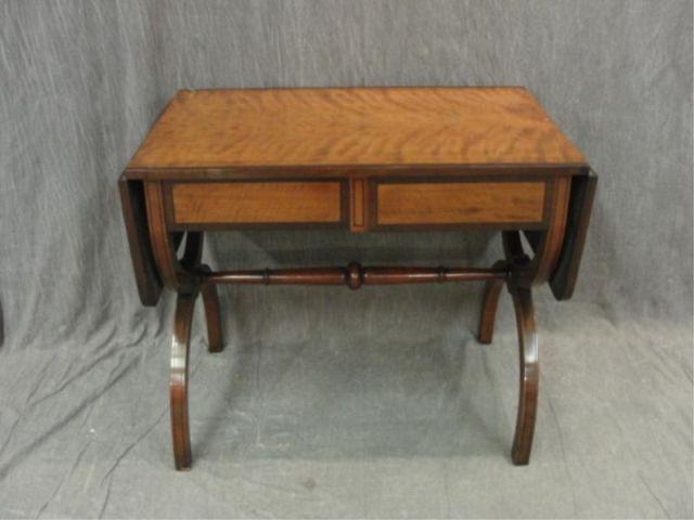 Neoclassical Style Satinwood Sofa