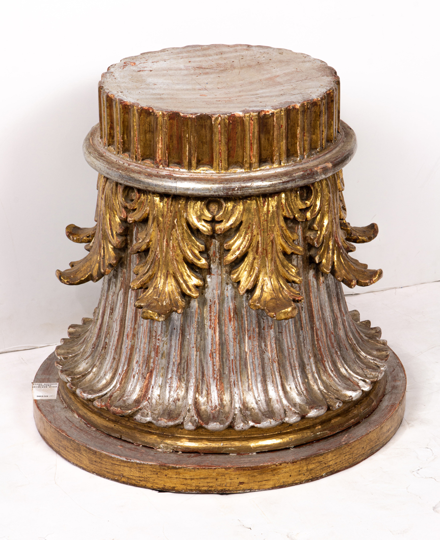 NEOCLASSICAL STYLE SILVERED AND