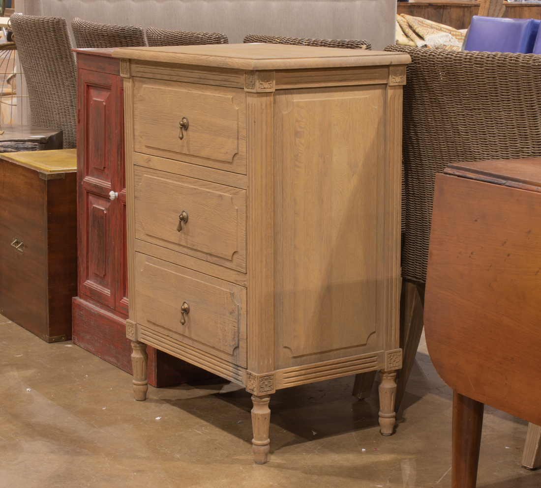 NEOCLASSICAL STYLE THREE DRAWER