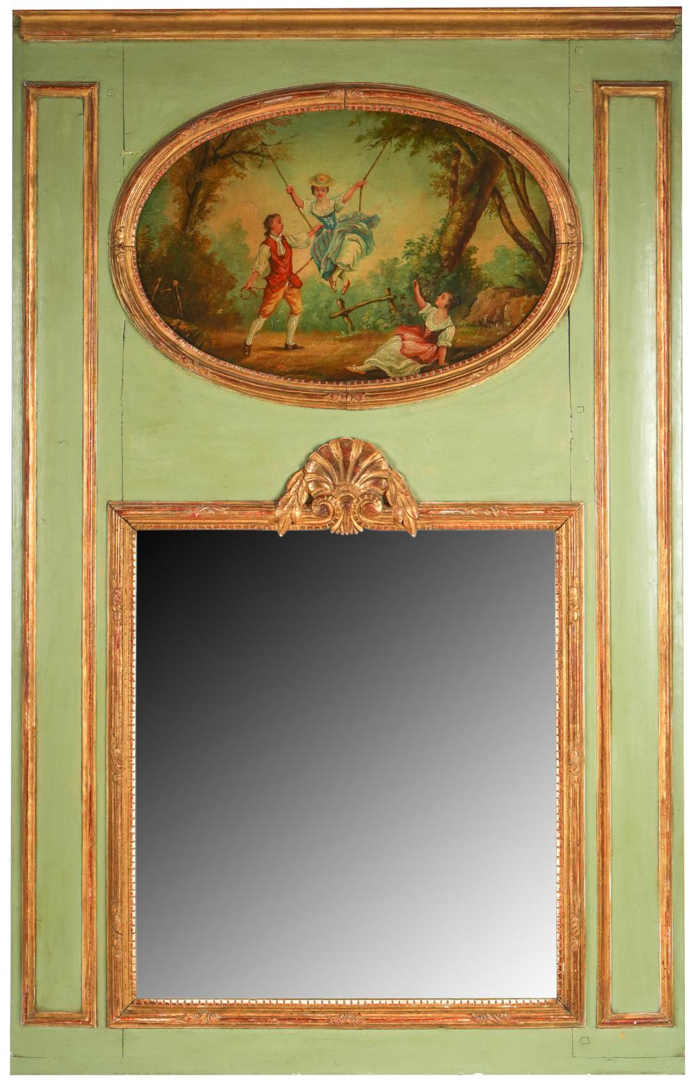 NEOCLASSICAL-STYLE TRUMEAU