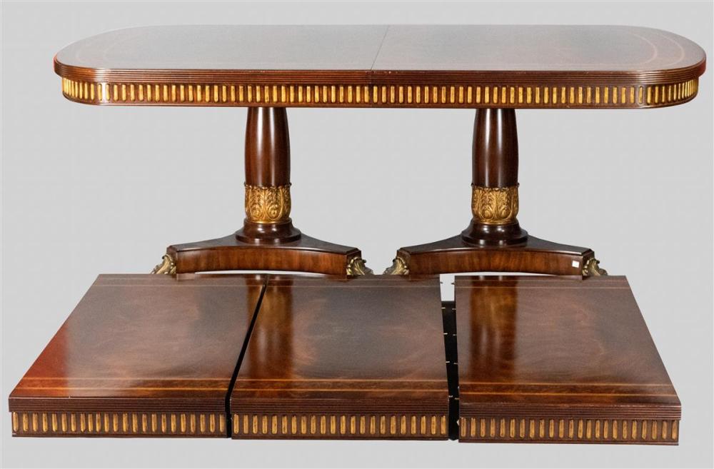 NEOCLASSICAL STYLE TWO PEDESTAL