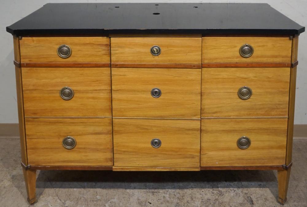 NEOCLASSICAL STYLE WALNUT AND