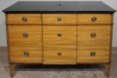 NEOCLASSICAL STYLE WALNUT AND