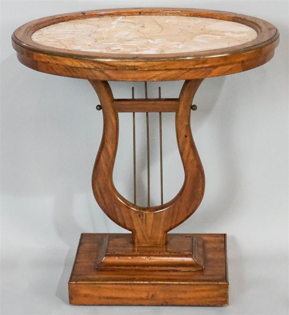 NEOCLASSICAL STYLE WALNUT AND