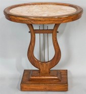 NEOCLASSICAL STYLE WALNUT AND