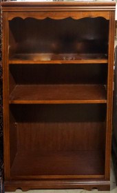 NEOCLASSICAL STYLE WALNUT BOOK