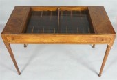 NEOCLASSICAL STYLE WALNUT TRIC