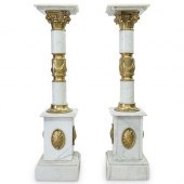 NEOCLASSICAL STYLE WHITE MARBL