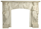NEOCLASSICAL STYLE WHITE MARBL